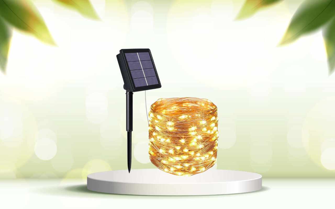 Illumina il tuo spazio con Solar Wire Light: crea atmosfere magiche senza consumi