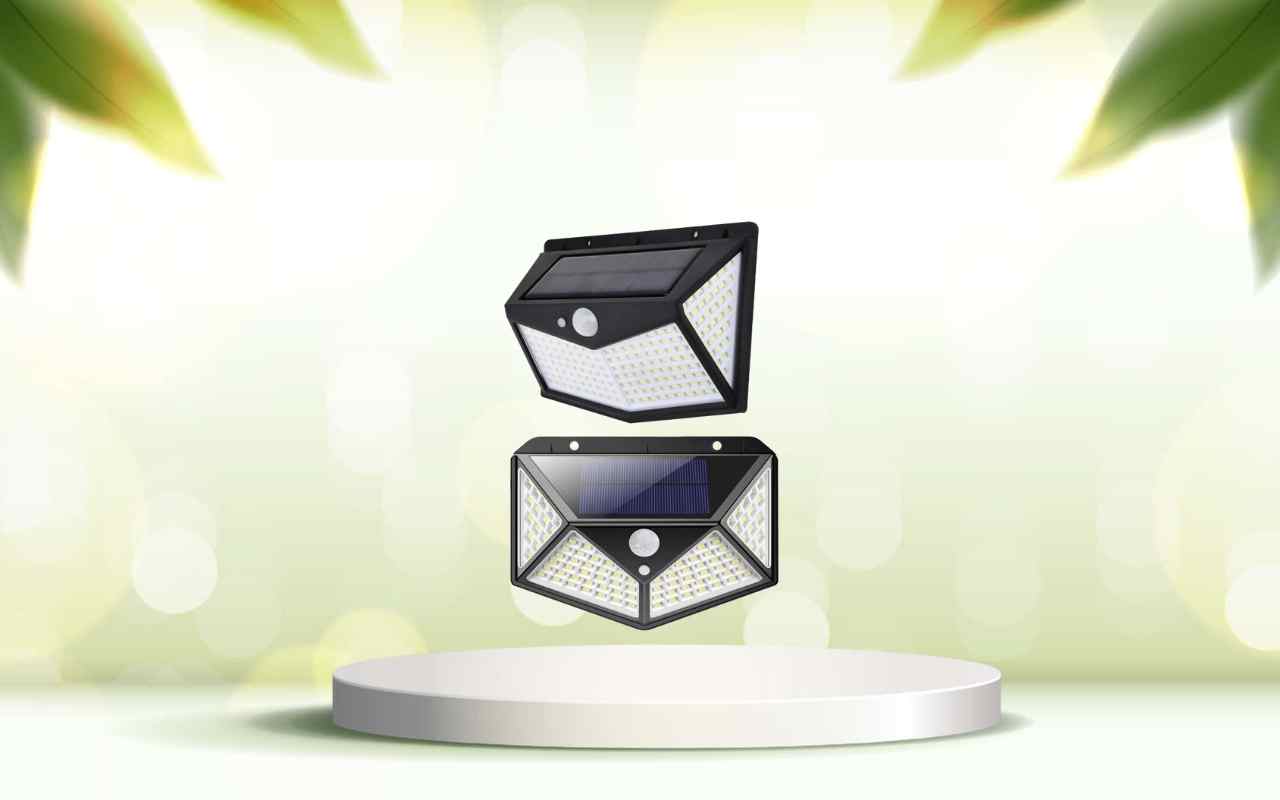 Illumina giardini e vialetti senza consumi: scopri Solar Power 100 LED in offerta