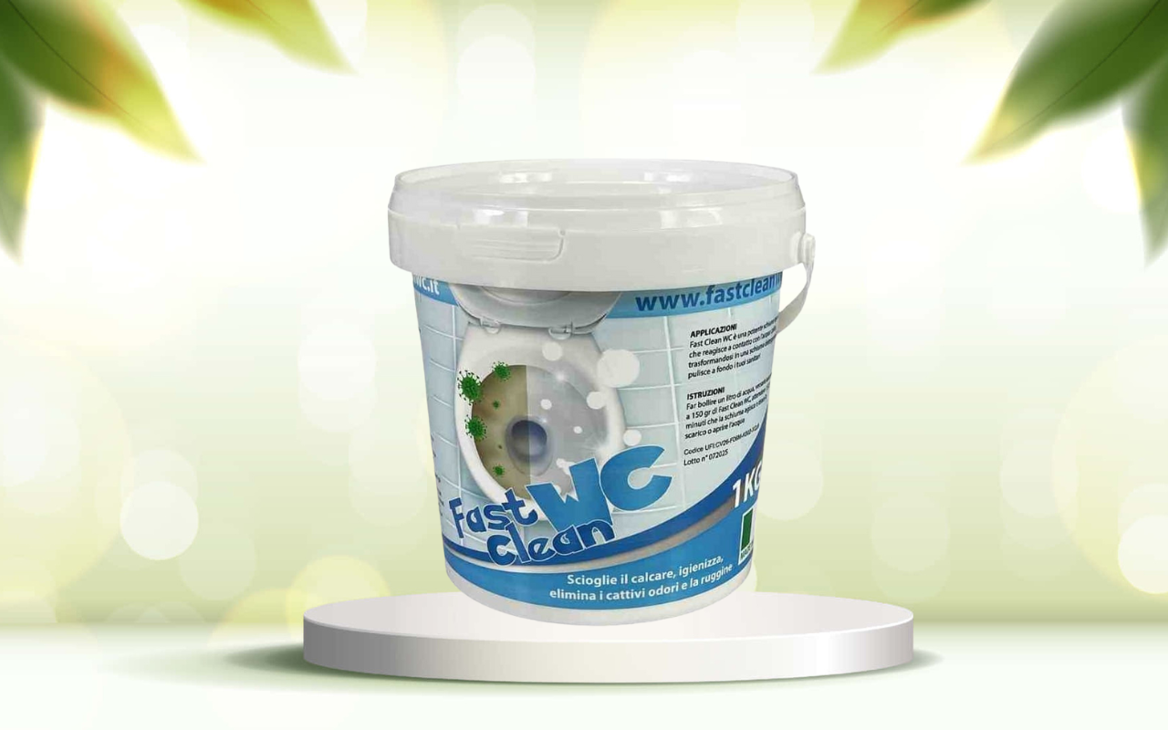 Scopri come pulire il WC senza strofinare con Fast Clear WC: risultati brillanti subito