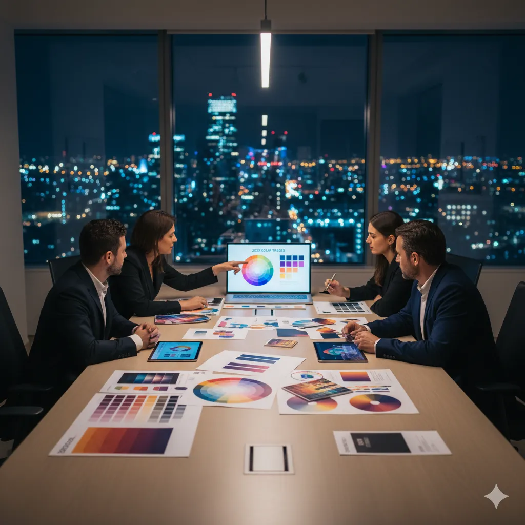 Tendenze cromatiche 2025 secondo le migliori agenzie di branding